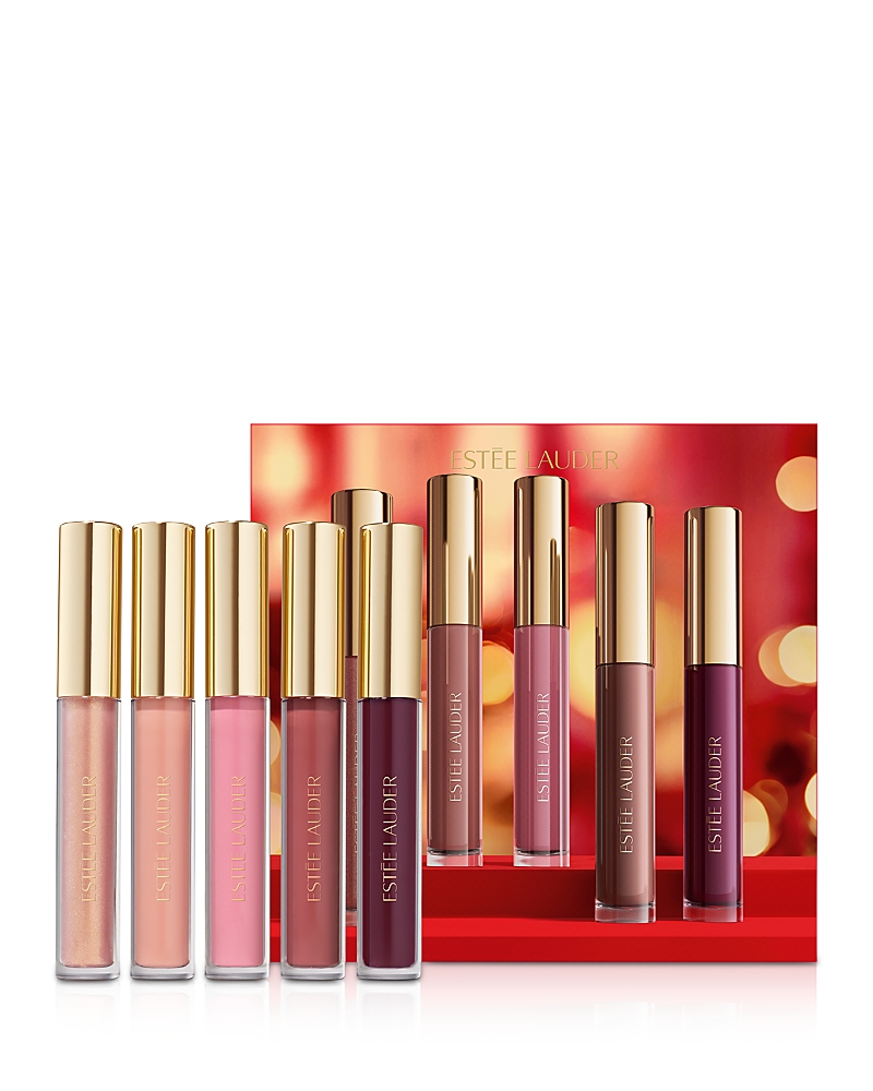 Estee Lauder 5 Star Lip Gloss Collection Makeup Gift Set ($125 value)