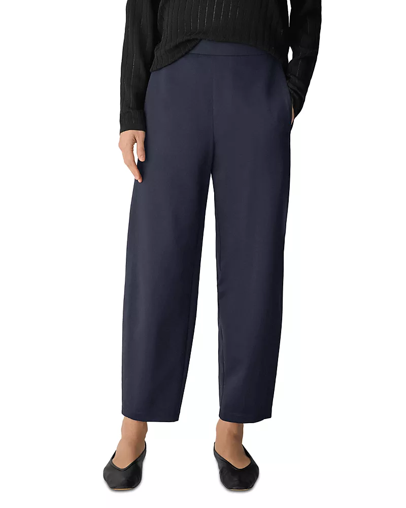 Eileen Fisher Flex Ponte Ankle Length Lantern Pants