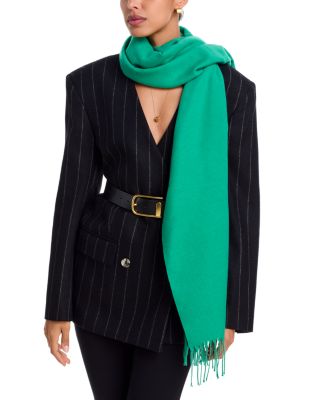 Echo Double Face Scarf In Emerald
