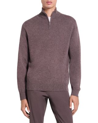 Hilles Cashmere Quarter Zip Sweater