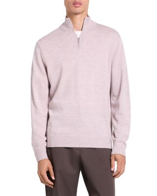 Hilles Cashmere Quarter Zip Sweater