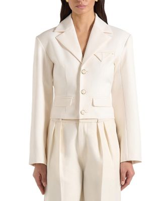 Prisca Tailored Cropped Blazer