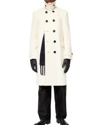  Wool Blend Pea Coat