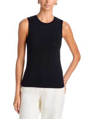 Soft Touch Sleeveless Crewneck Tanks