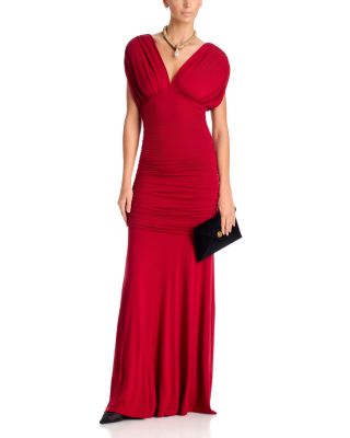 Norvelle Draped Jersey Gown - thumbnail 2