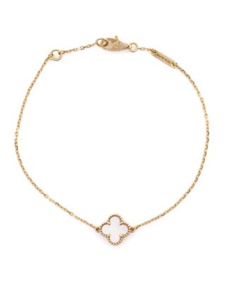  Sweet Alhambra Bracelet 18K Gold and Mother of Pearl