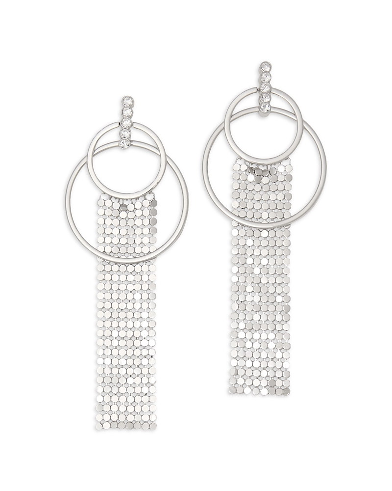 Ramy Brook Nora Loop & Mesh Drop Earrings, 4.5L