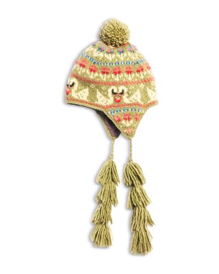 Women's Swan Pom-Pom Wool Hat