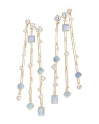 Lilia Link Drop Earrings, 3.9"L