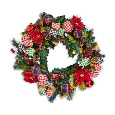 Timeless Tartan 26" Wreath Decor