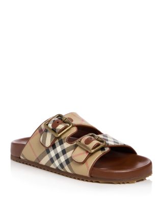 Women's Urchin Check Slide Sandals