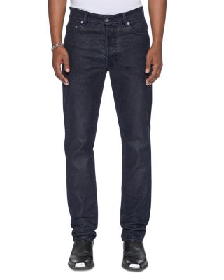Chitch Petrified Flock Cotton Blend Slim Fit 32.5" Jeans in Navy