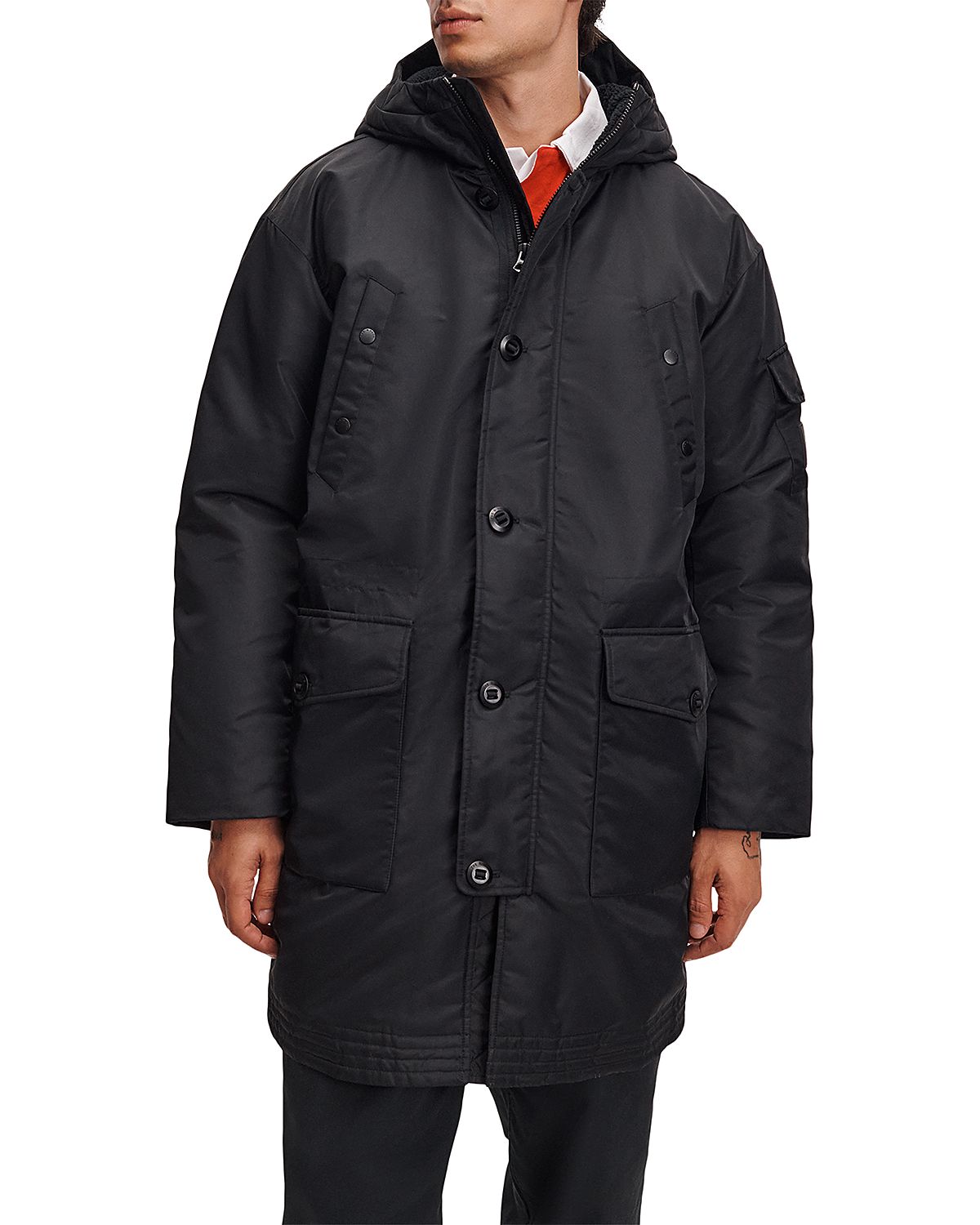 rag & bone Milner Hooded Pocket Snorkel Jacket