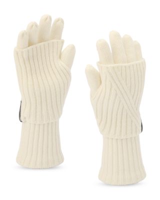 Margo Wool Blend Ribbed Gloves