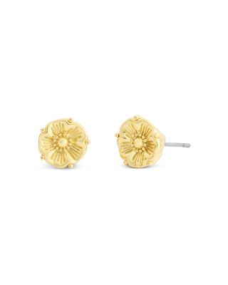 Signature Tea Rose Stud Earrings