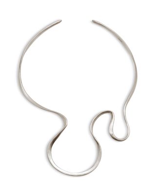 Suni Structured Choker Necklace, 7.63" 