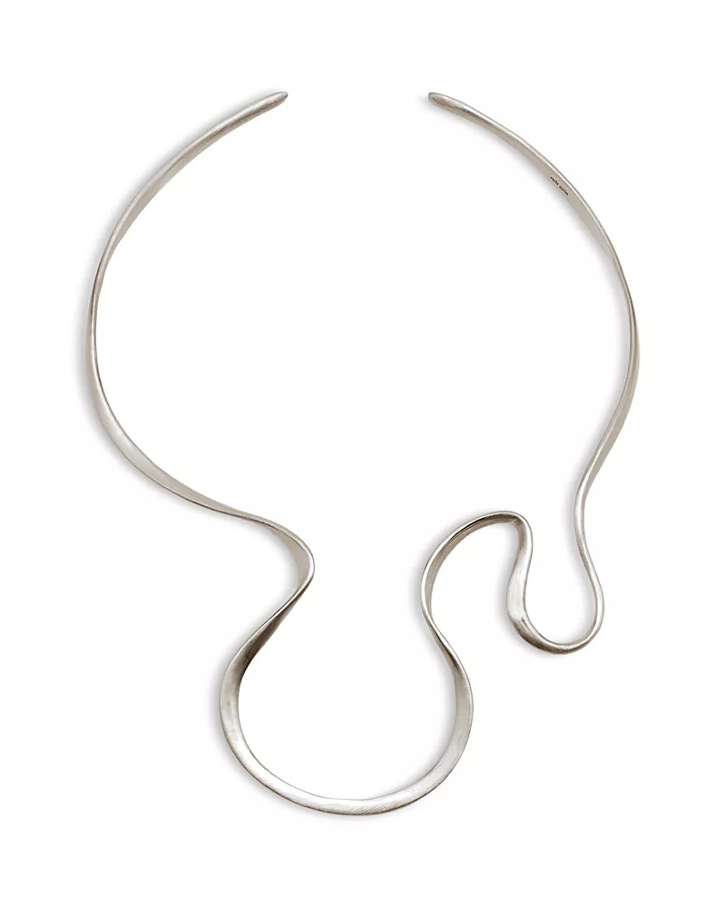 Cult Gaia Suni Structured Choker Necklace, 7.63