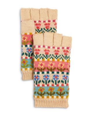 Tulip Wool Fingerless Gloves
