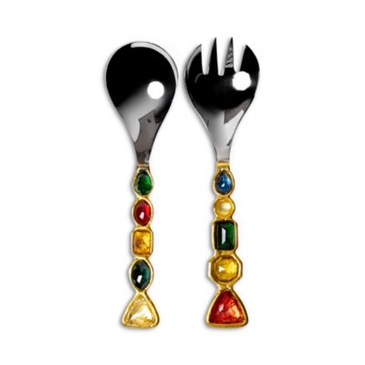 Gemstone Serving Spoon Set