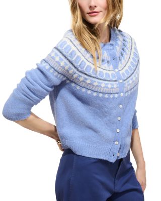 Amina Fair Isle Sweater in Wool