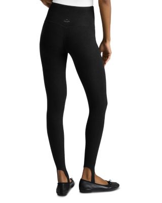 Space Dye High Waist Stirrup Leggings - thumbnail 3