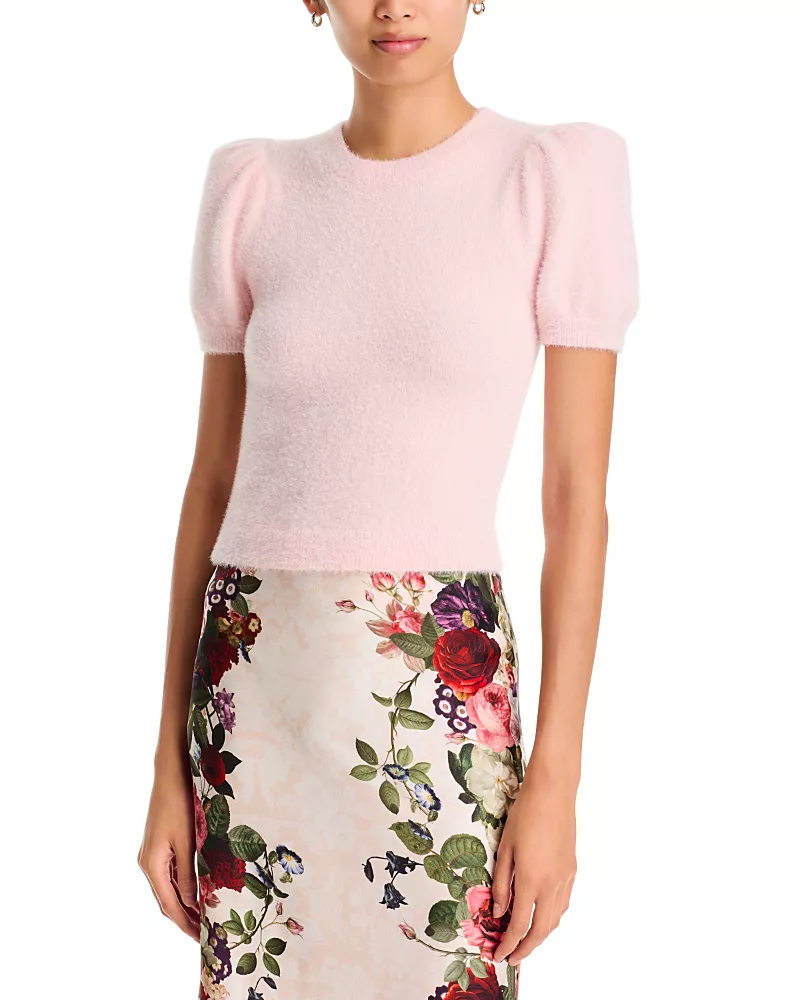 Alice and Olivia Ciara Crewneck Sweater