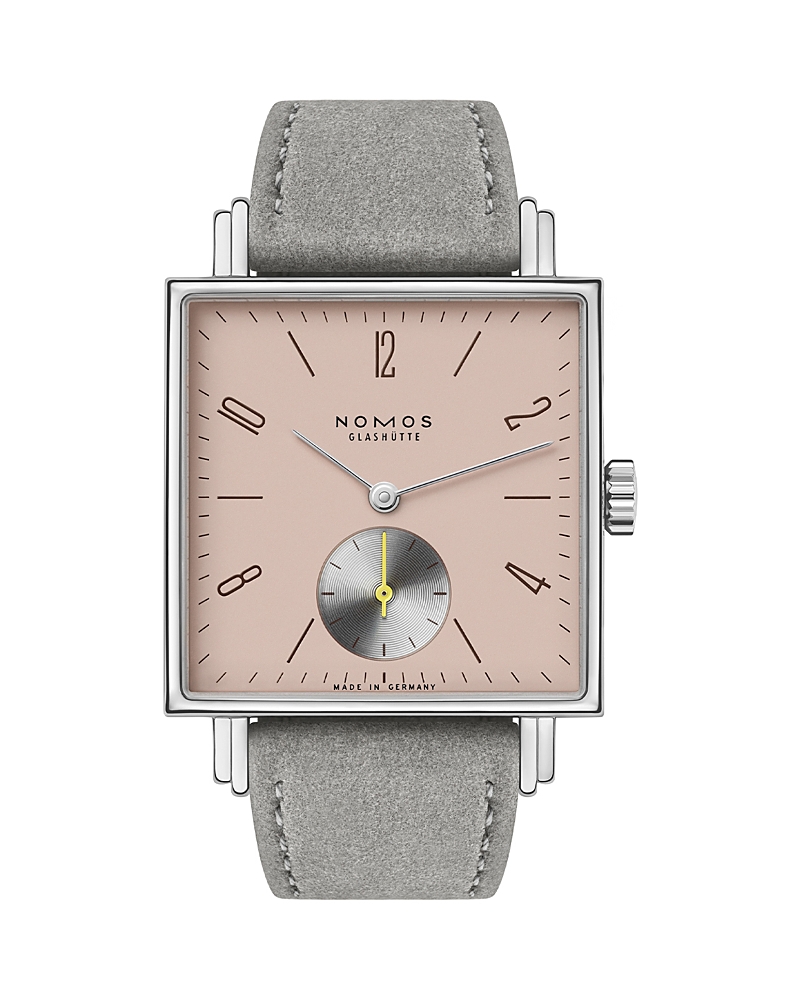 Nomos Tetra Die Kapriziose Watch, 29.5mm X 29.5mm In Nude
