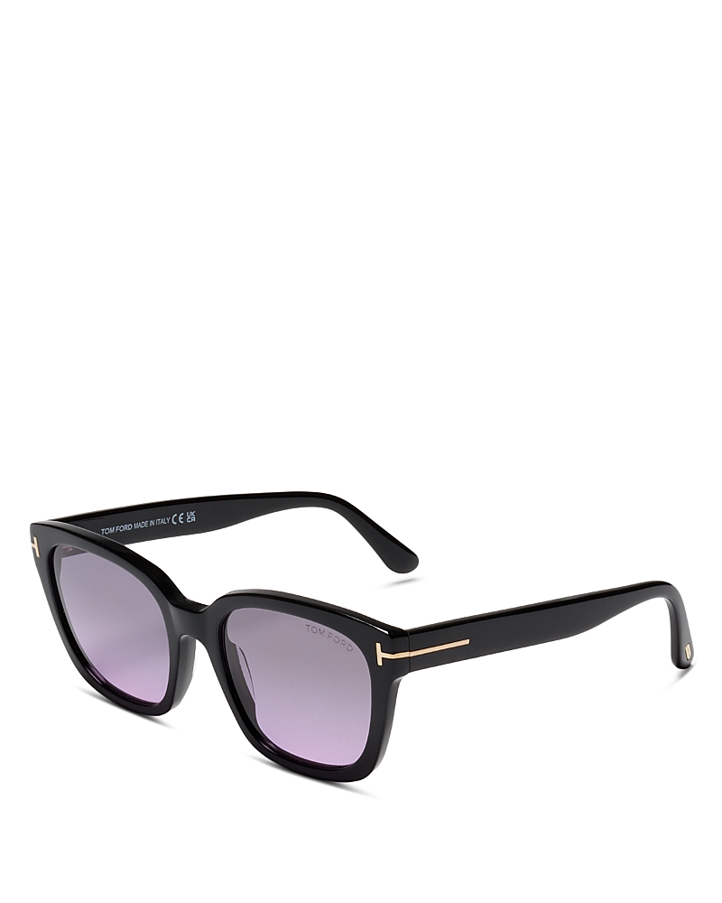 Tom Ford Square Sunglasses, 53mm · OS