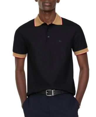  Logo Collar Cotton Polo Shirt