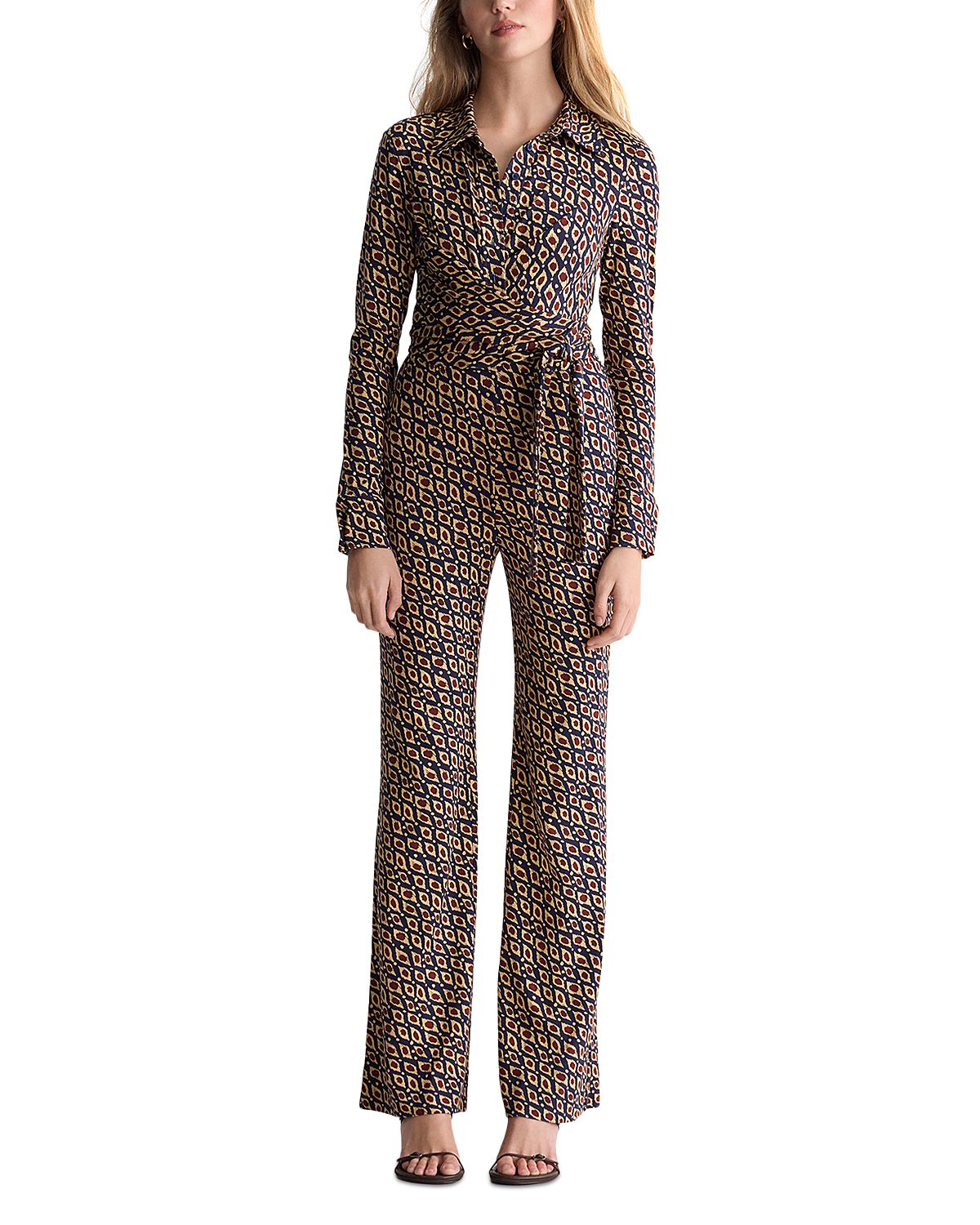 Diane von Furstenberg Michele Printed Jumpsuit