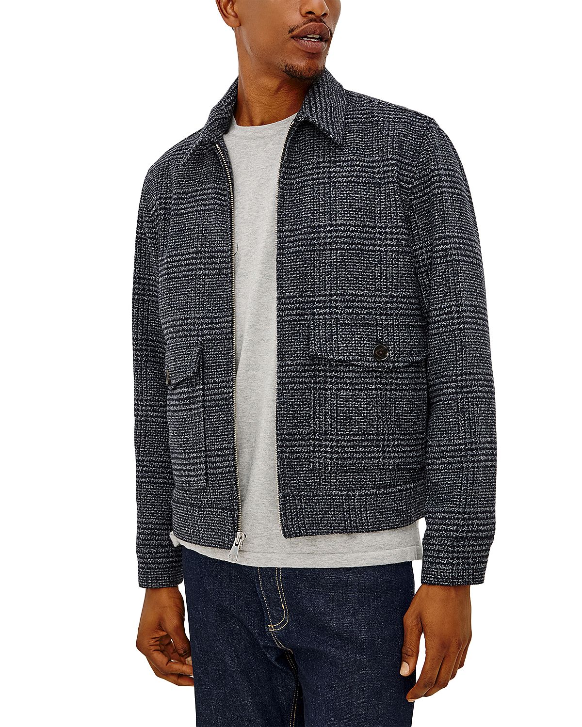 Rails Tillman Plaid Zip Pocket Jacket