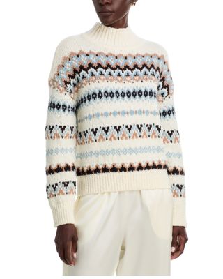 Theo Patterned Pullover Sweater