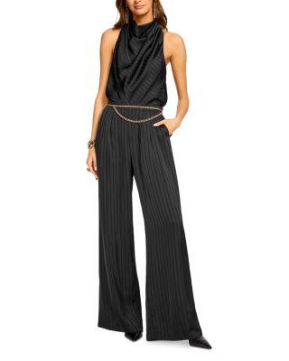 Joan Chain Belt Wide Leg Jumpsuit