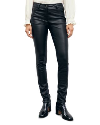 Muse Leather Straight Pants
