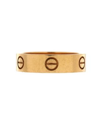 Love Band Ring 18K Gold