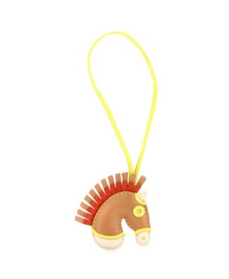 GeeGee Camail Bag Charm Leather