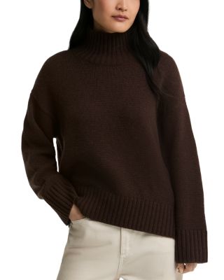 Woodhouse Wool & Cashmere Funnel Neck Sweater