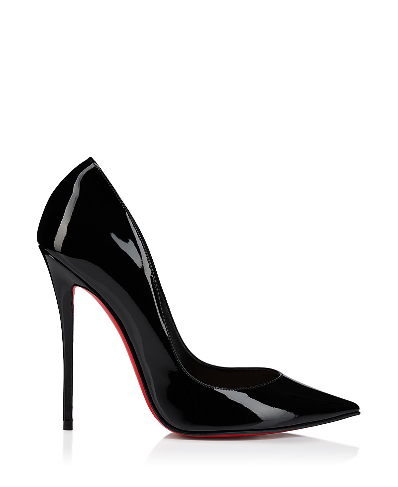 Christian Louboutin Women's La Pigalle 120 mm Patent Leather Stiletto Pumps