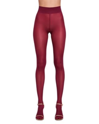 High Heel Jungle Glazed Skin Tights