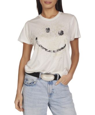  Wolf Happy Crystal Splatter Tee