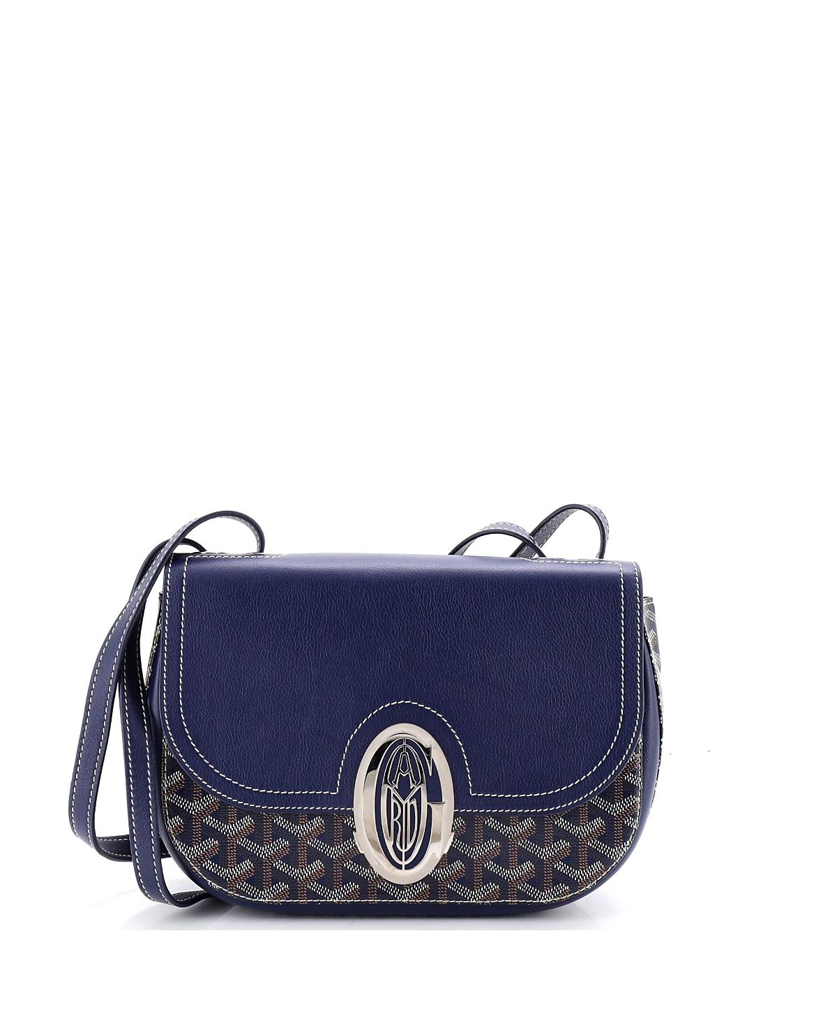 Pre-Owned Goyard 233 Bag Coated Canvas and Leather