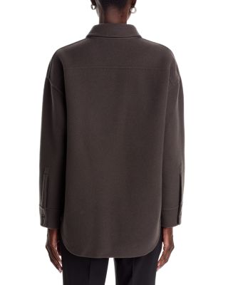 Wool & Cashmere Shirt Jacket - thumbnail 3