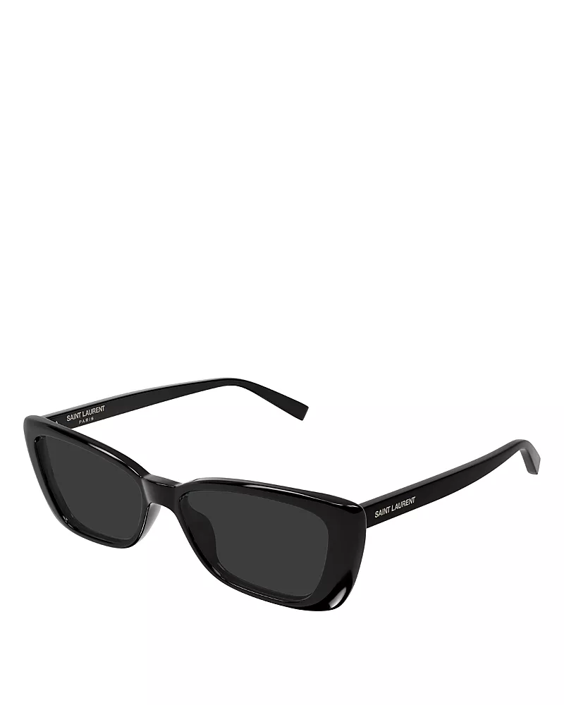 Saint Laurent Rectangular Sunglasses, 54mm