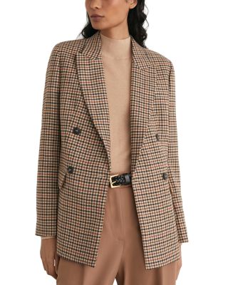 Willow Wool Peak Lapel Double Breasted Blazer