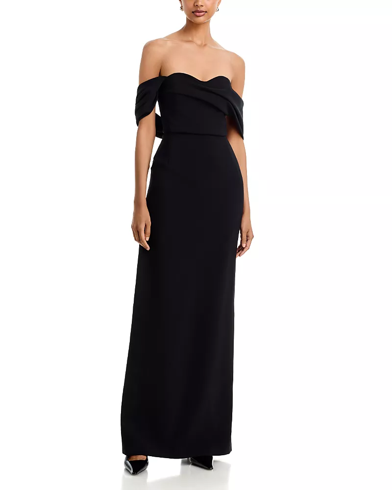Carolina Herrera Sofia Off-the-Shoulder Gown