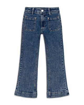 Girls' Molly Patch Pocket Flare Leg Jeans - Big Kid