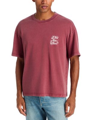 If Not Now When Cotton Crewneck T-Shirt