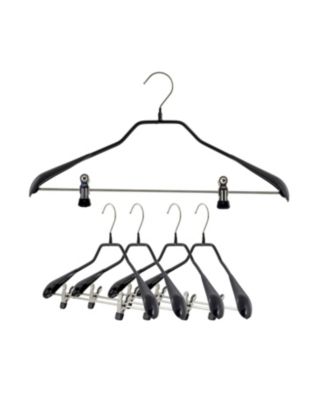 BodyForm Grip Clothing Hanger, Model 42LK, Set of 5