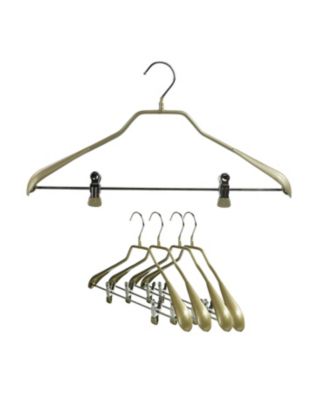 BodyForm Grip Clothing Hanger, Model 42LK, Set of 5
