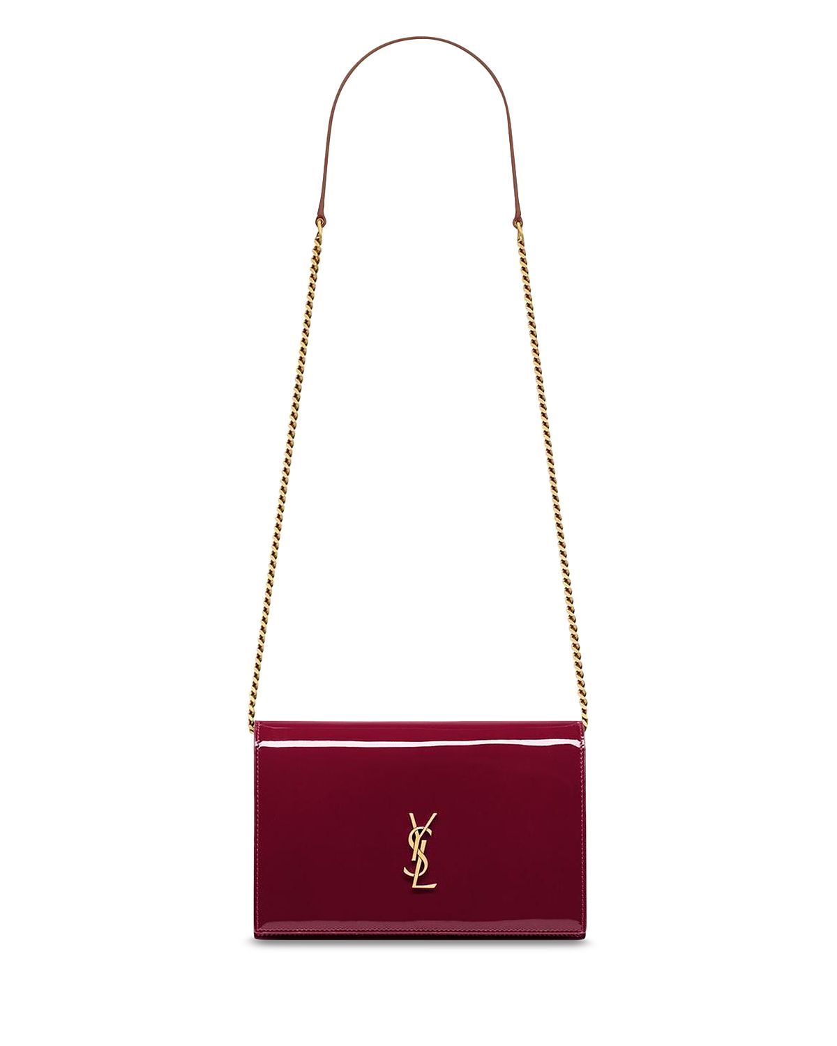 Saint Laurent Cassandre Envelope Chain Wallet